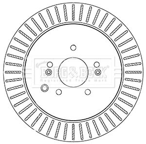 BORG & BECK Piduriketas BBD5342